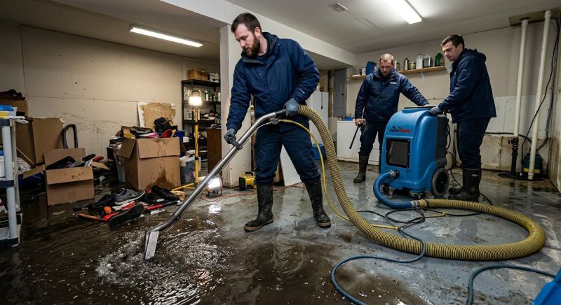 Emergency Water Removal in Wilmington, NC
