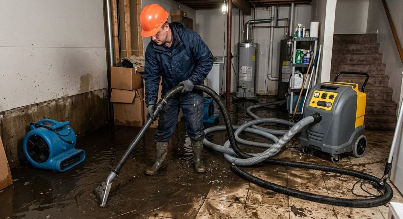 Basement Water Removal in Santa Rosa, CA