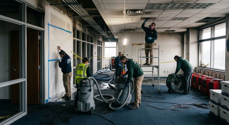 Commercial Fire Damage Repair in Phoenix, AZ