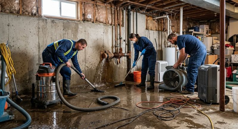Emergency Water Removal in Santa Rosa, CA