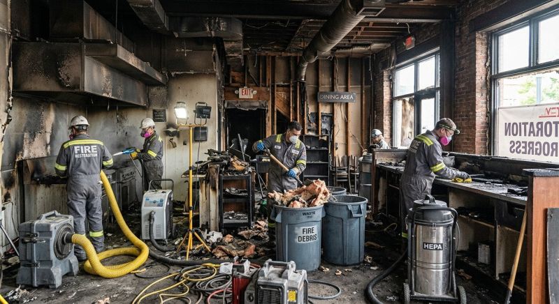 Fire Damage Cleaning in Scottsdale, AZ