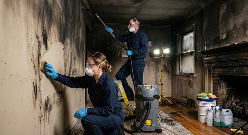 Soot Damage Restoration in Gilbert, AZ