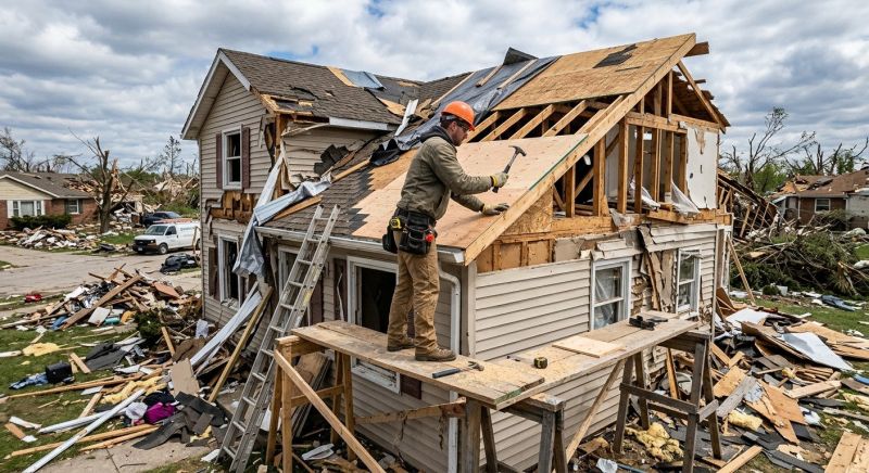 Storm Damage Repair in Kansas City, KS